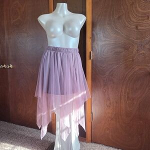 Rue21 Asymmetrical Tulle TUTU Lavender Skirt